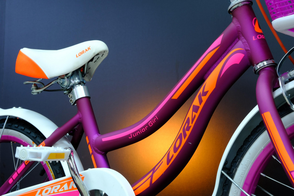 Lorak Junior 18 Girl Матовый Фиолетовый/Оранжевый