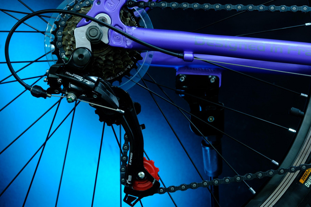 Lorak Glory 4 Матовый Фиолетовый/Голубой рама 15 (на рост 141-160)