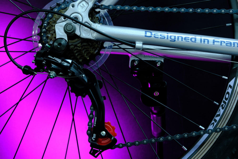 Lorak Glory 4 Серебристый/Розовый рама 15 (на рост 141-160)