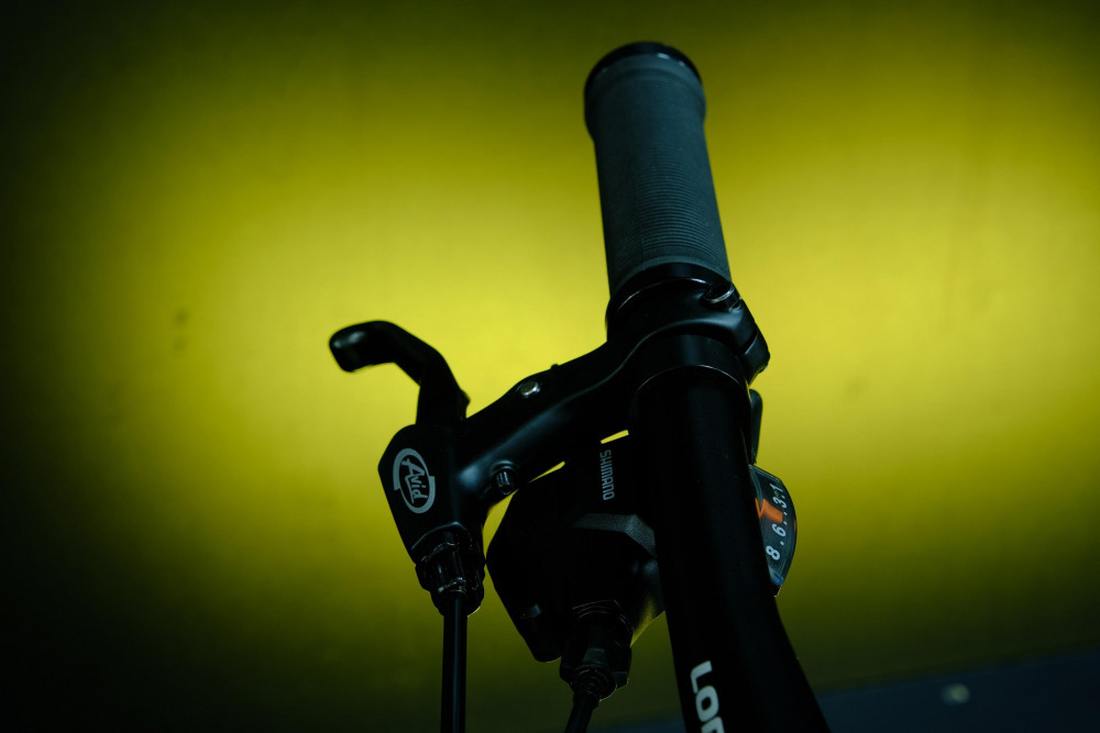 LORAK FAT SE Матовый Чёрный/Жёлтый рама 19 (на рост 171-182)