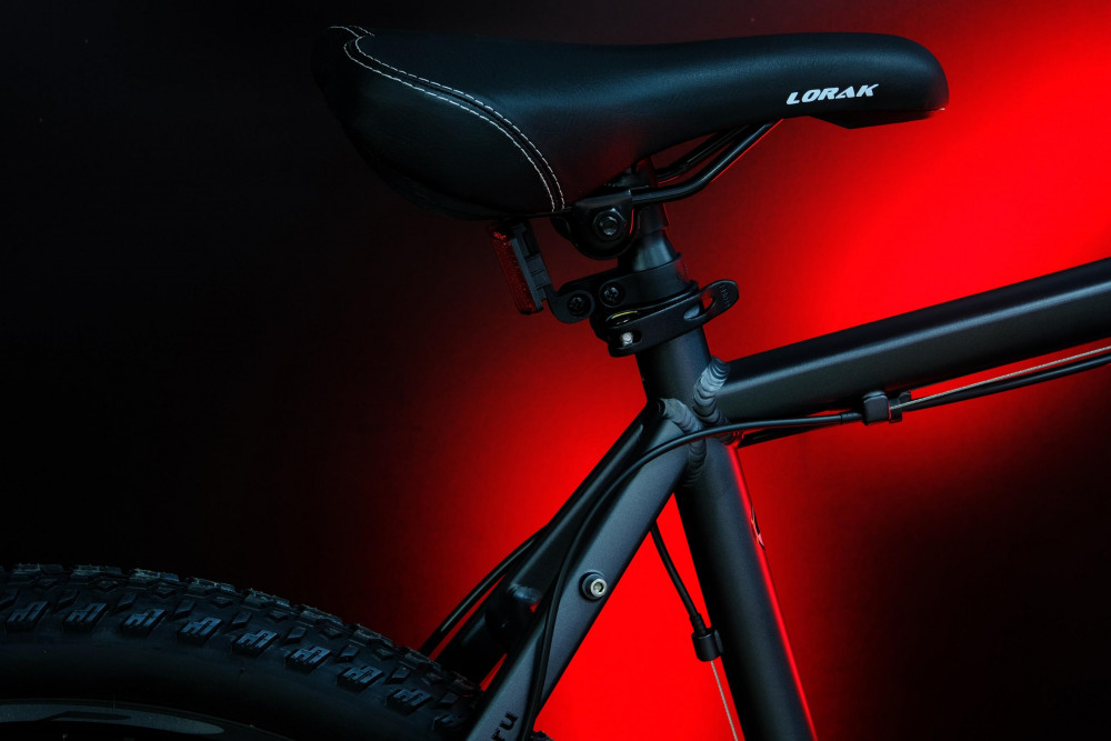 Lorak LX5 HD Матовый Чёрный/Серый рама 19 (на рост 171-182)