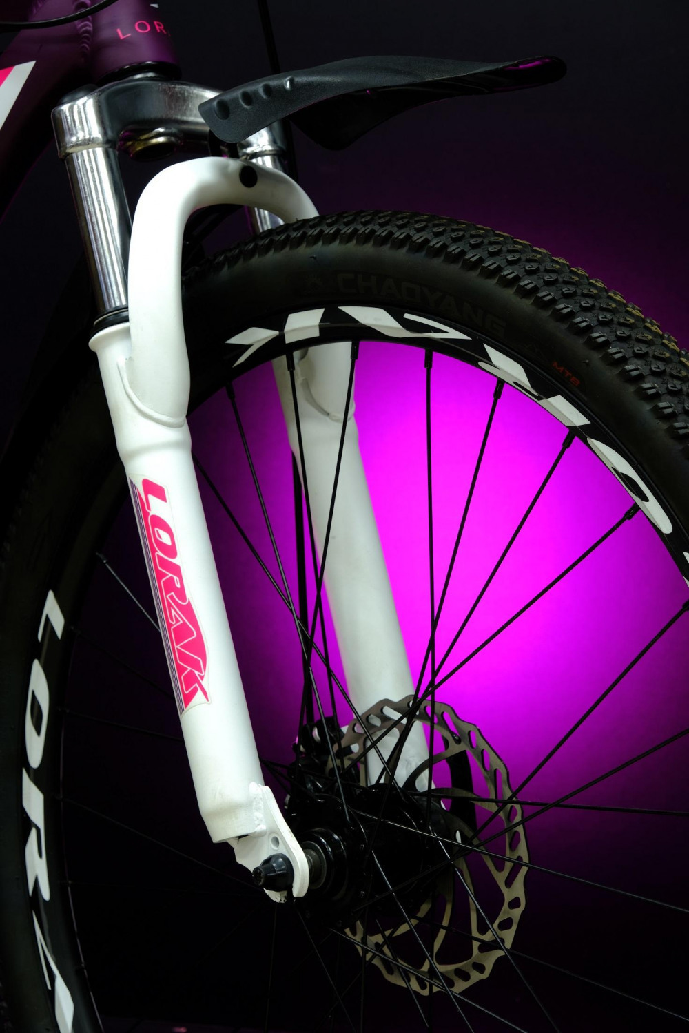 Lorak Glory 100 Матовый Фиолетовый/Розовый рама 19 (на рост 171-182)