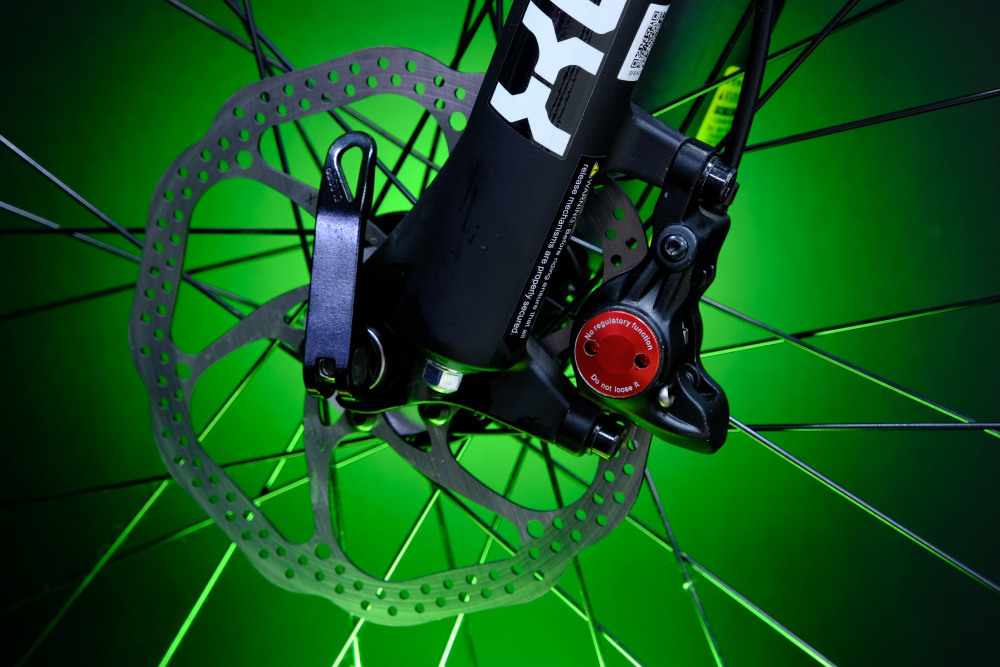 Lorak 7.0 Матовый Чёрный/Зелёный рама 23 (на рост 189-205)