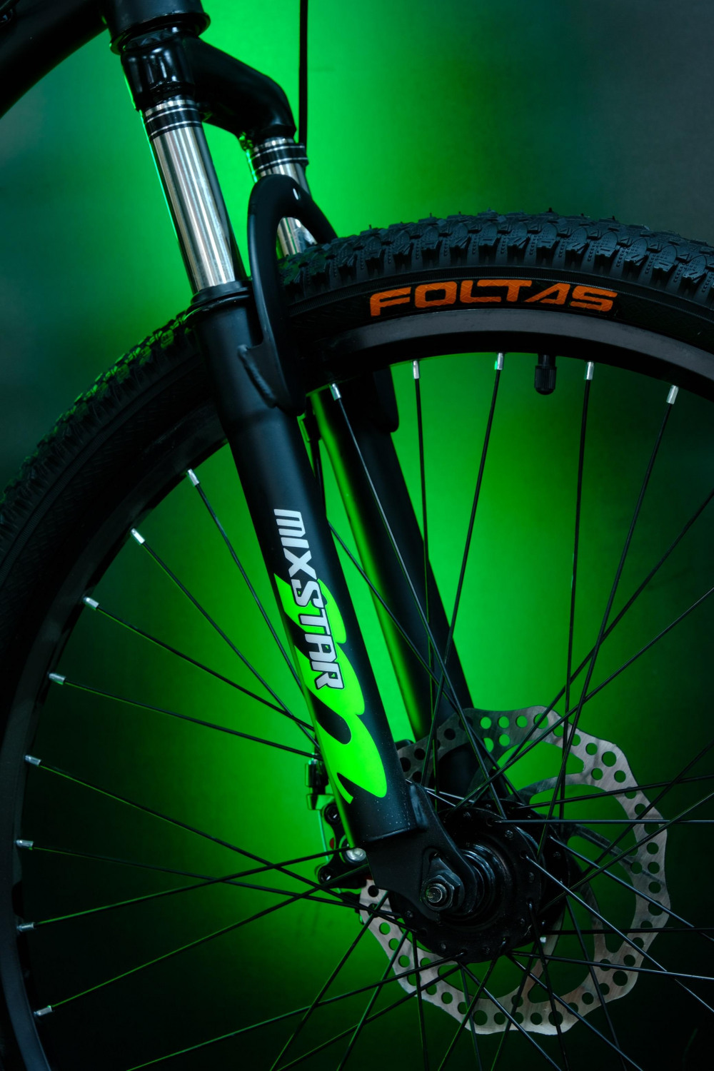 MIXSTAR N26 Чёрный/Зелёный