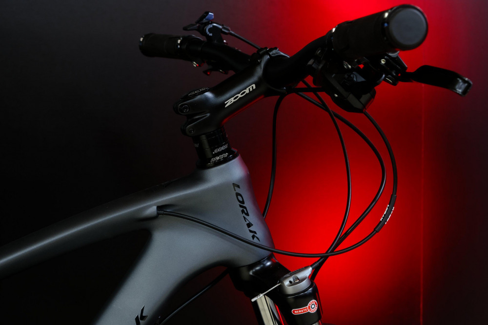 LORAK Carbon 27,5 100 Матовый Серый/Черный рама 19 (на рост 171-182)