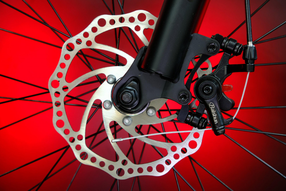 LORAK Fast 26 Матовый Чёрный/Красный